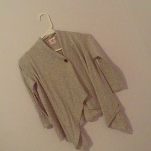 Gray bottom sweater
